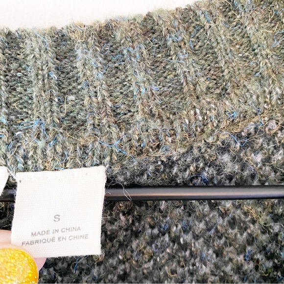 ANTHROPOLOGIE Moth Camouflage Open Front Knit Cardigan - Picture 8 of 12